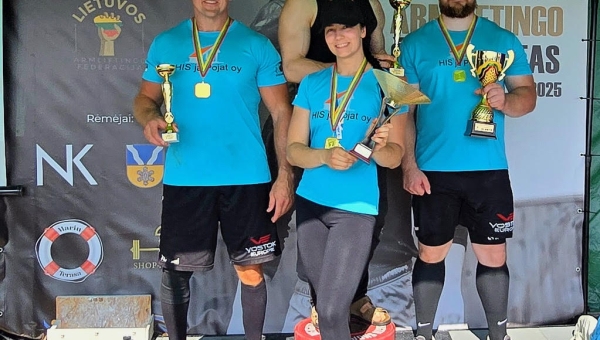 Võru armlifter’id olid Leedus võidukad